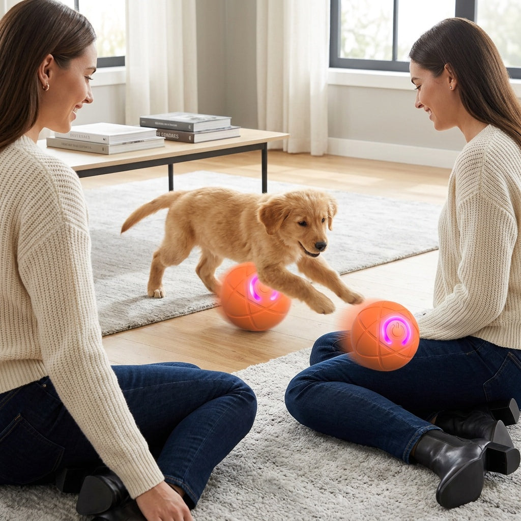 Interactive Rolling Ball Toy for Active Play